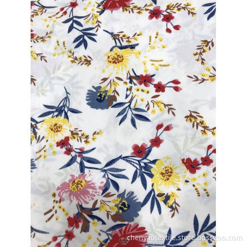 High Spendex  Printed Fabric For Dress